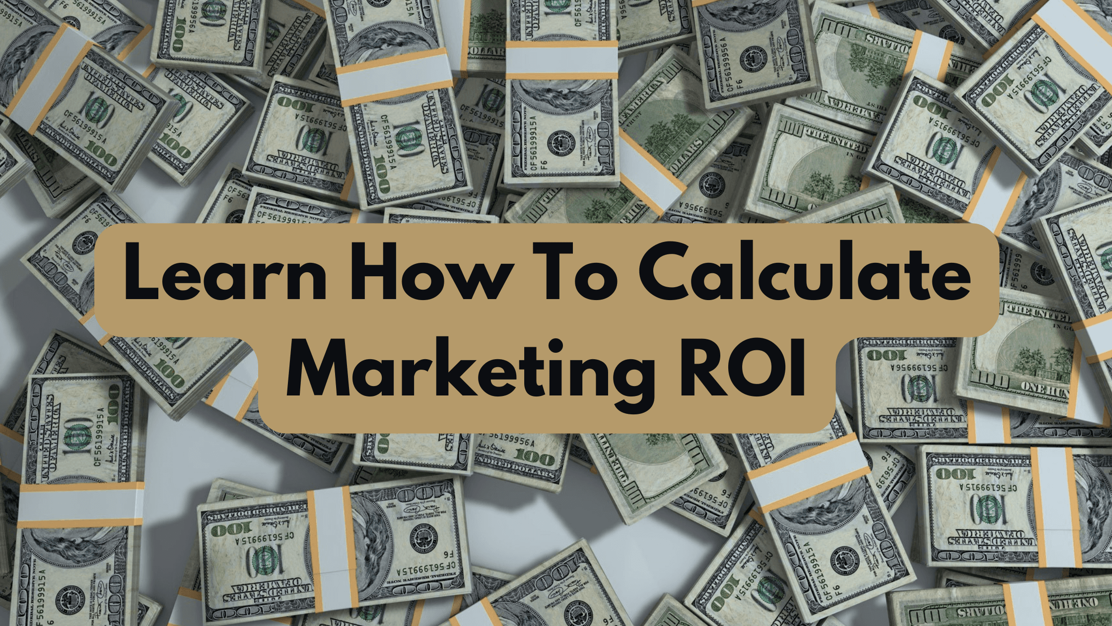 Marketing ROI: How to Shift from Marketing Spend to Revenue Potential