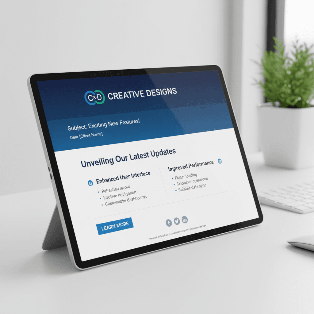 Email template design